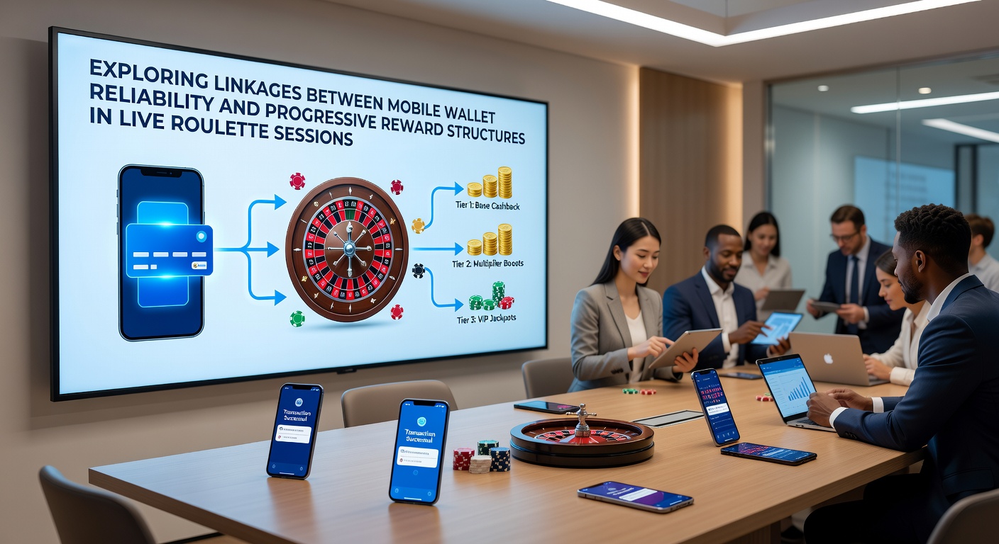 Mobile Wallet und Live-Roulette auf einem Smartphone-Display mit Belohnungsindikatoren