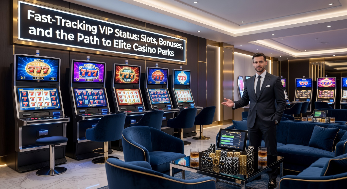 Grafik, die den Aufstieg durch VIP-Stufen in Online-Casinos mit Slots und Boni visualisiert