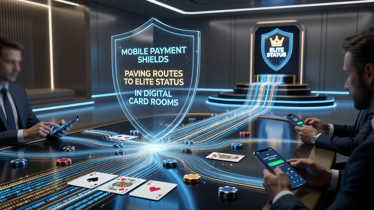 Darstellung von Elite-Status-Bereichen in mobilen Kartenzimmern mit sicheren Transaktionen