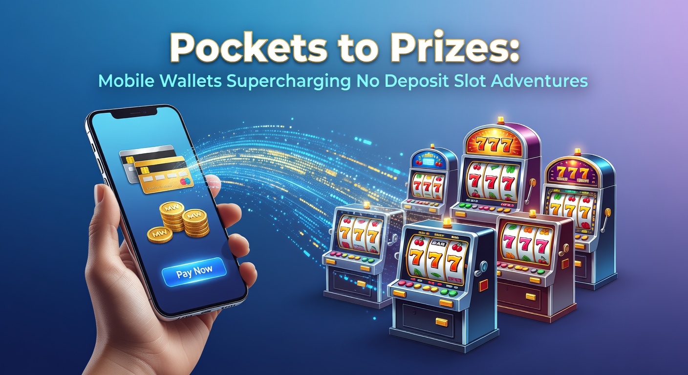Smartphone mit geöffneter Mobile Wallet-App neben einem Slot-Spiel auf dem Bildschirm, das Preise symbolisiert