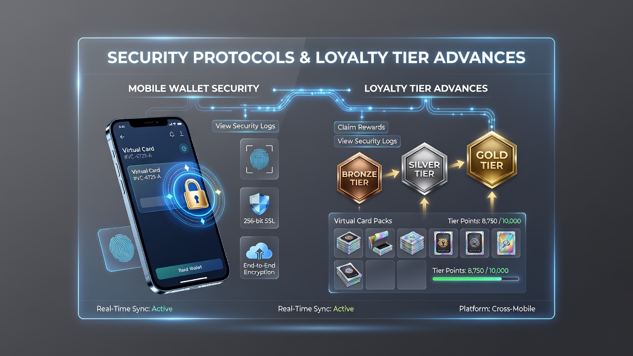Fortschritte bei Loyalty-Tiers durch verbesserte Wallet-Sicherheit in virtuellen Kartenspielen
