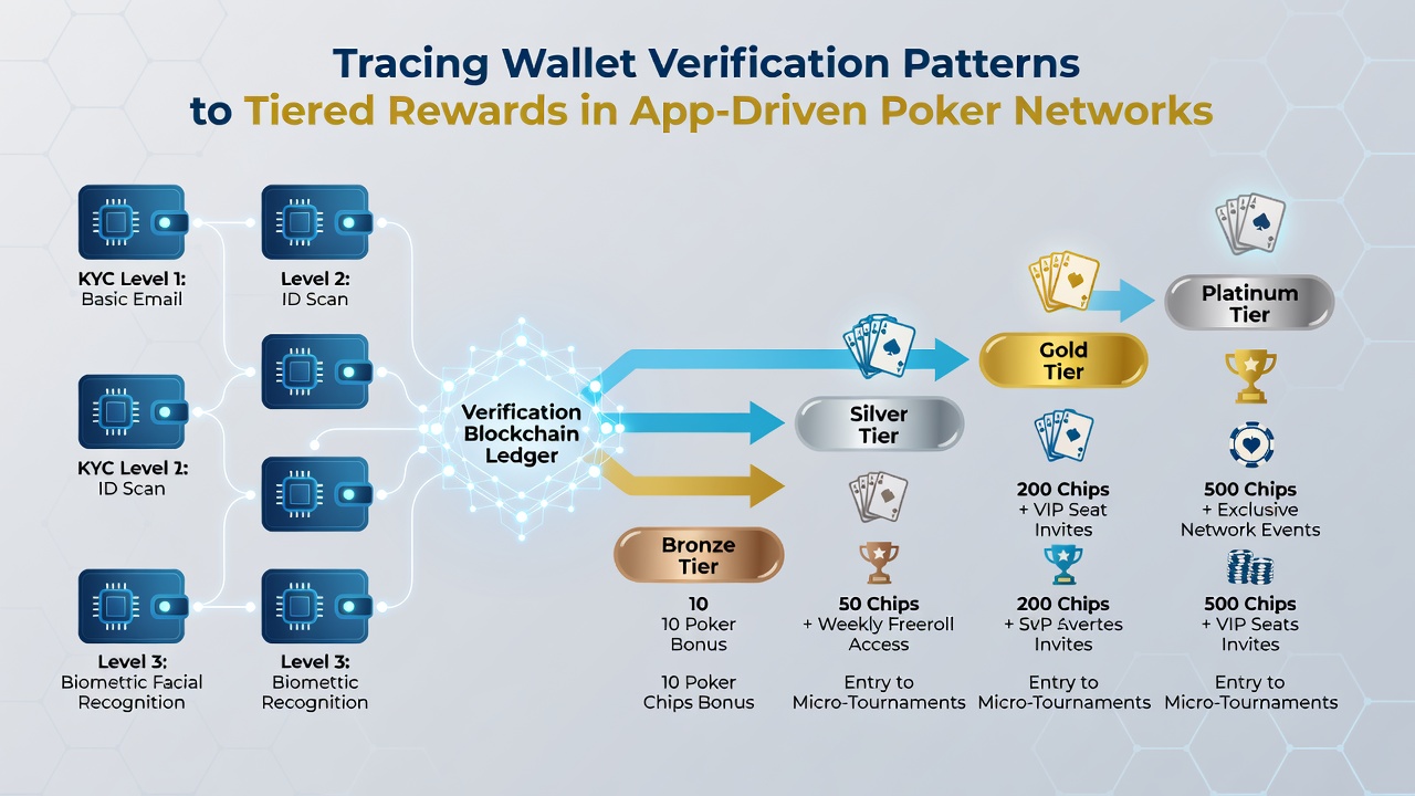 Gestaffelte Belohnungsstrukturen und Wallet-Muster in digitalen Poker-Netzwerken